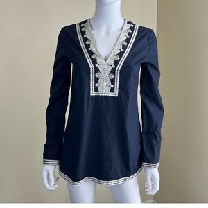 NWT Tory Burch Tory Embroidered Tunic, size 0